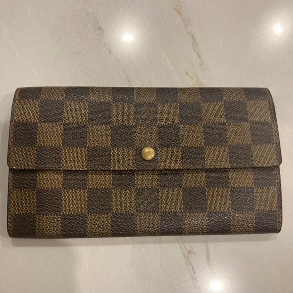 Handbags - Louis Vuitton Long Wallet Damier Brown